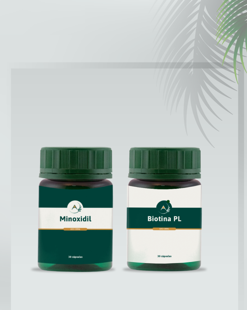 Minoxidil Oral + Biotina PL TRIMESTRAL 