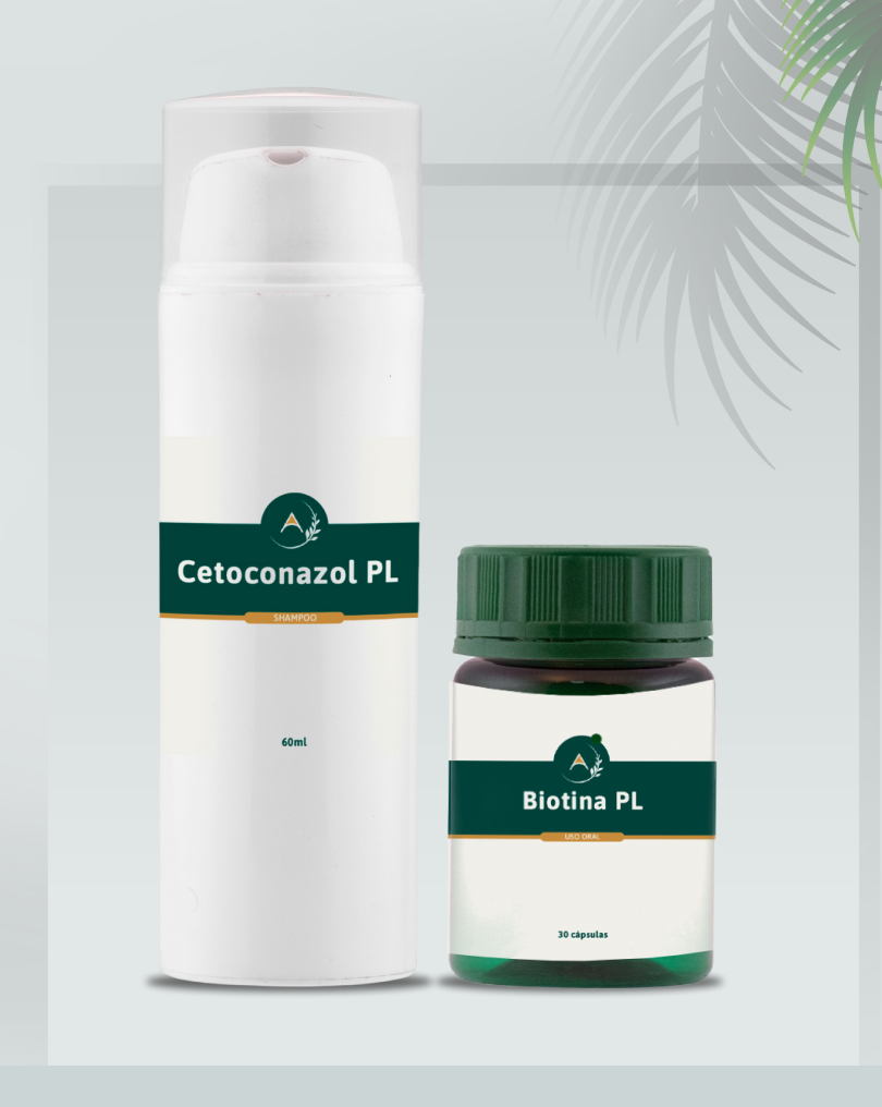 Biotina PL + Cetoconazol PL