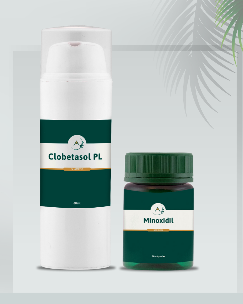 Minoxidil Oral + Clobetasol PL